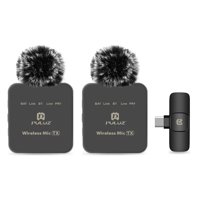 Dual Wireless Lavalier Mic
