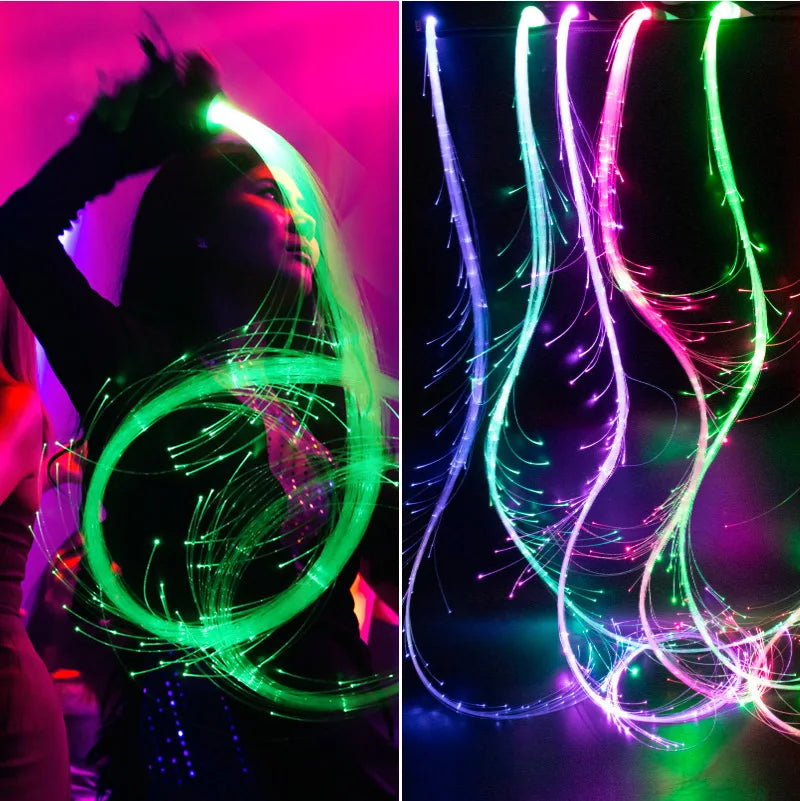 LED Fiber Optic Whips