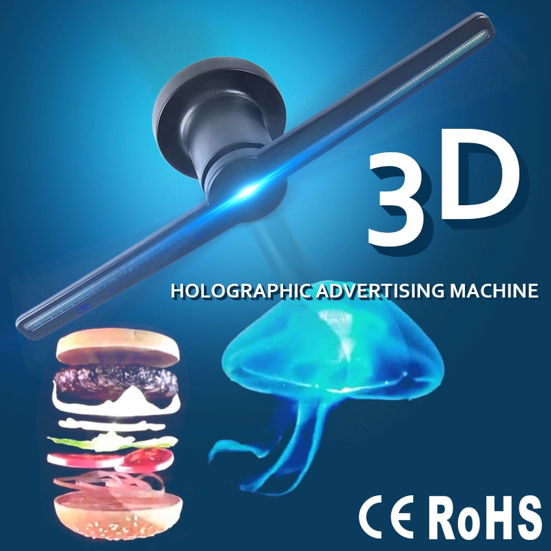 3D Hologram LED Fan