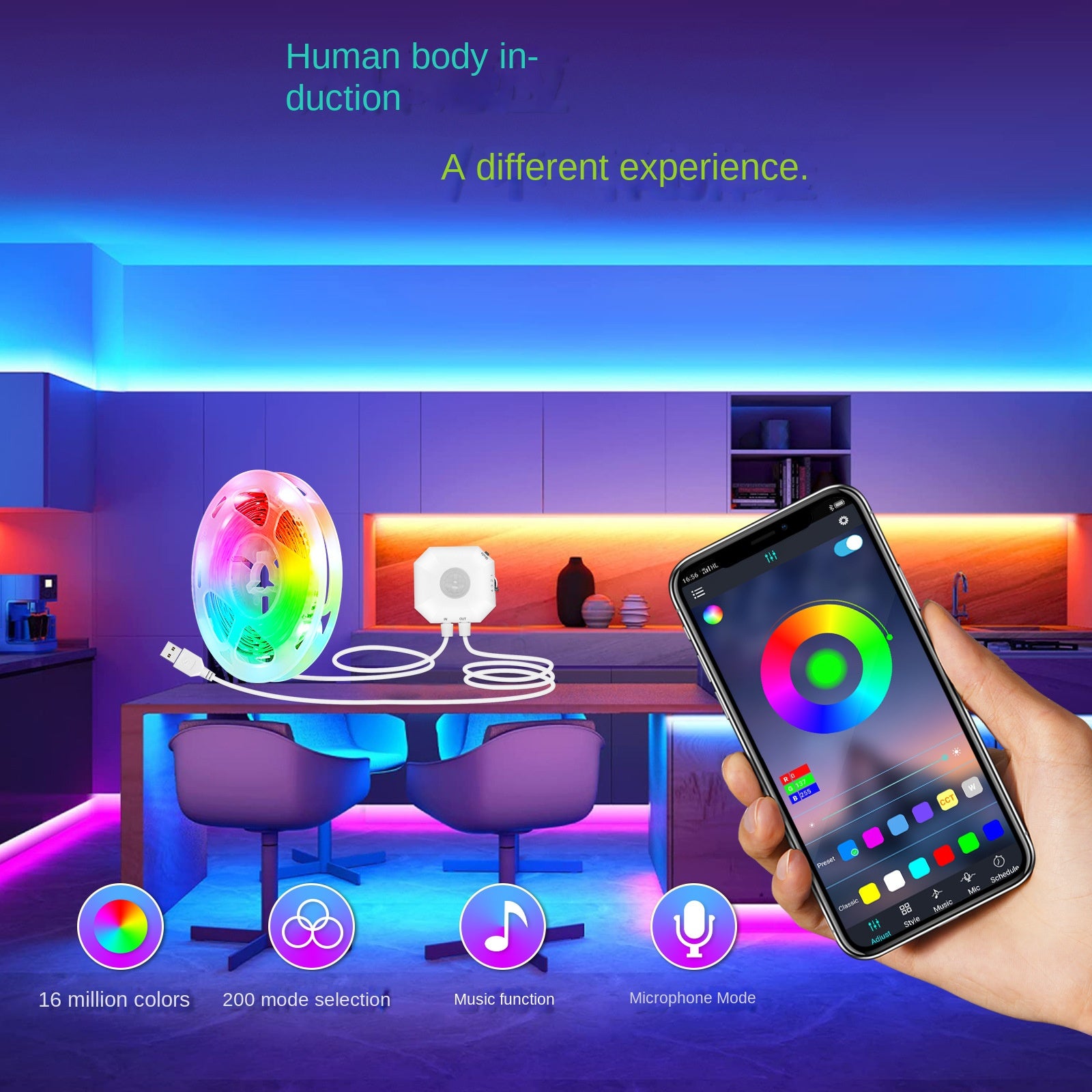 Smart Motion Bedside Lamp