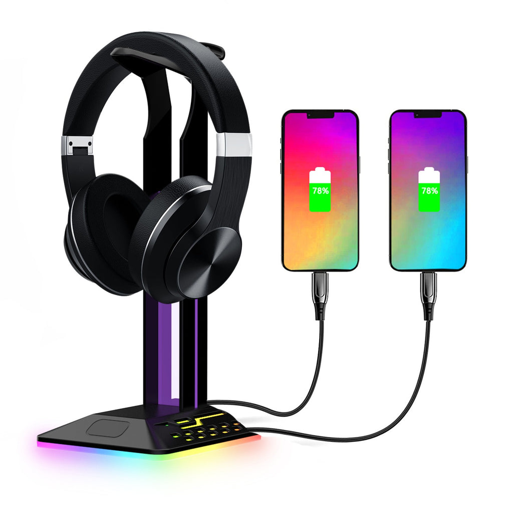 RGB Glow Headphone Stand
