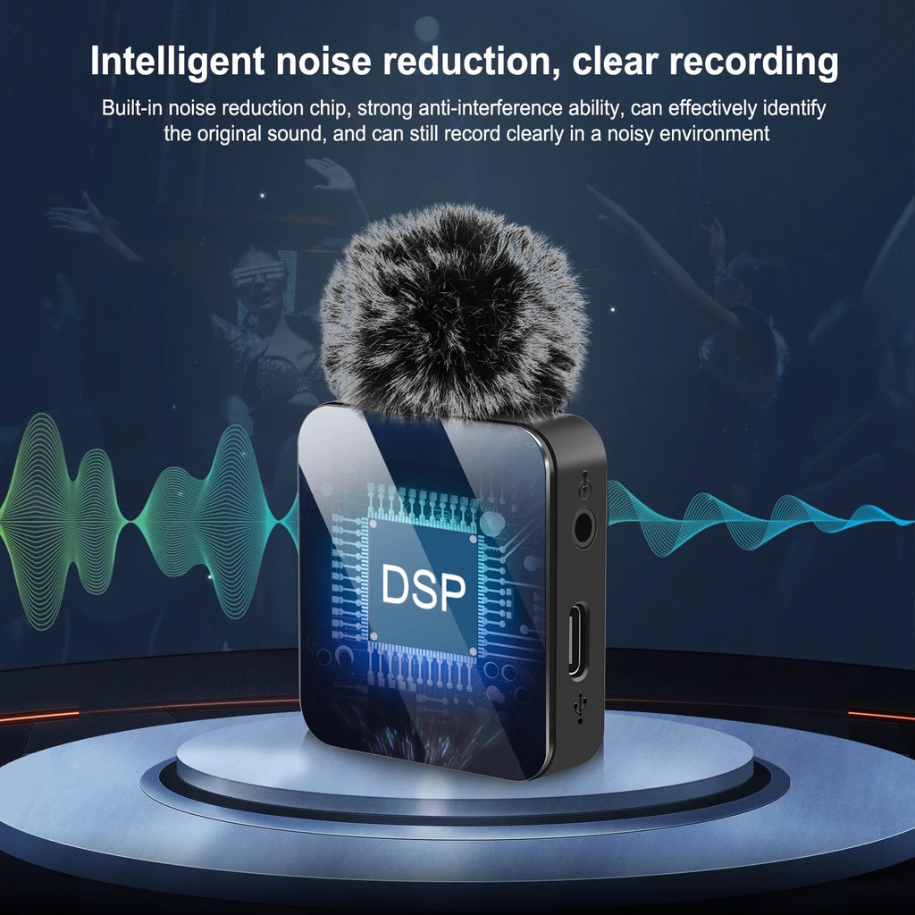 Dual Wireless Lavalier Mic