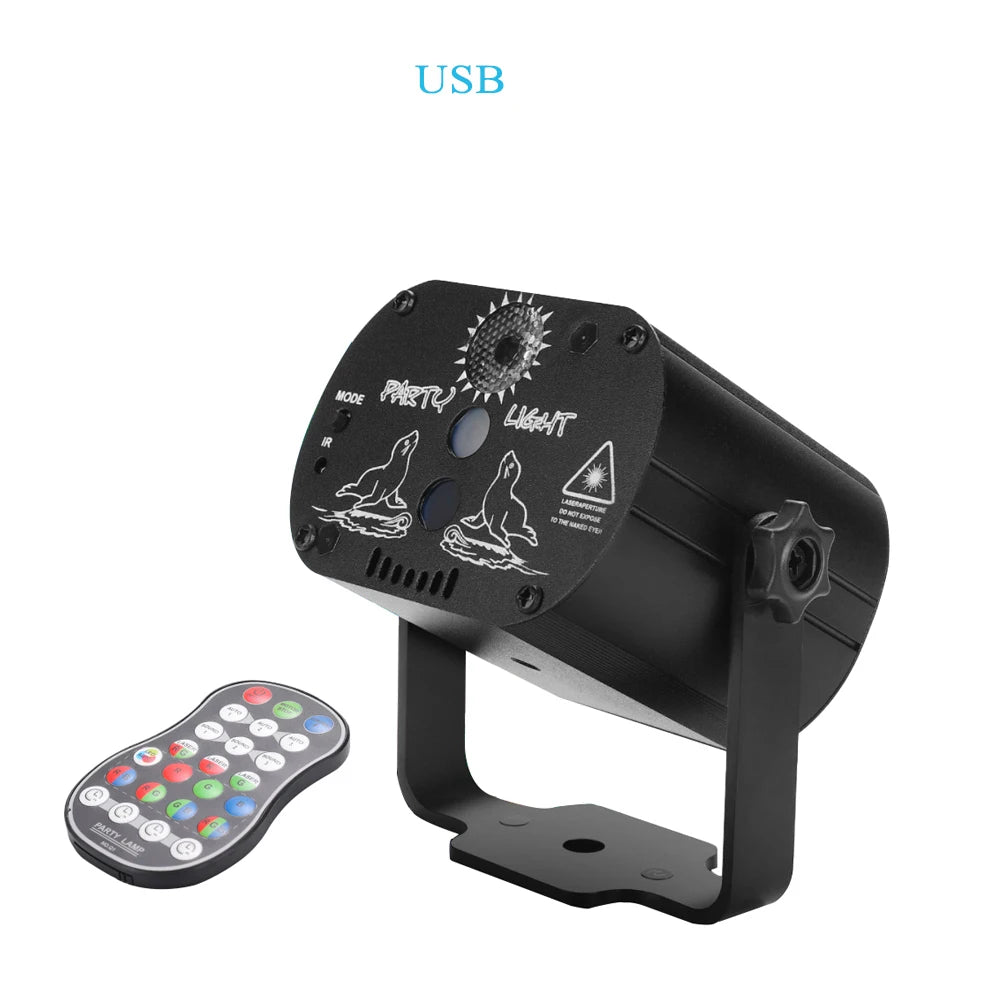 Mini RGB Disco Projector