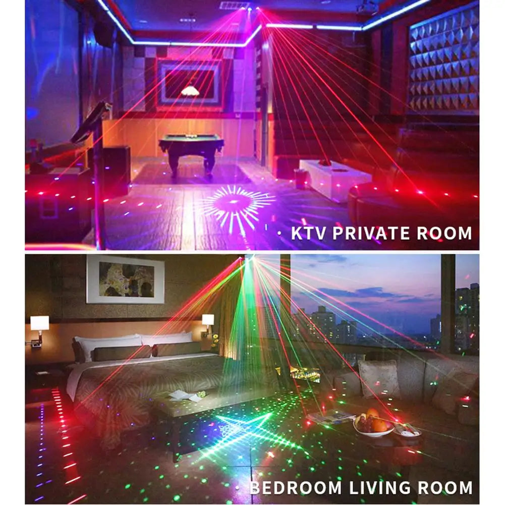 RGB Strobe DJ Lamp