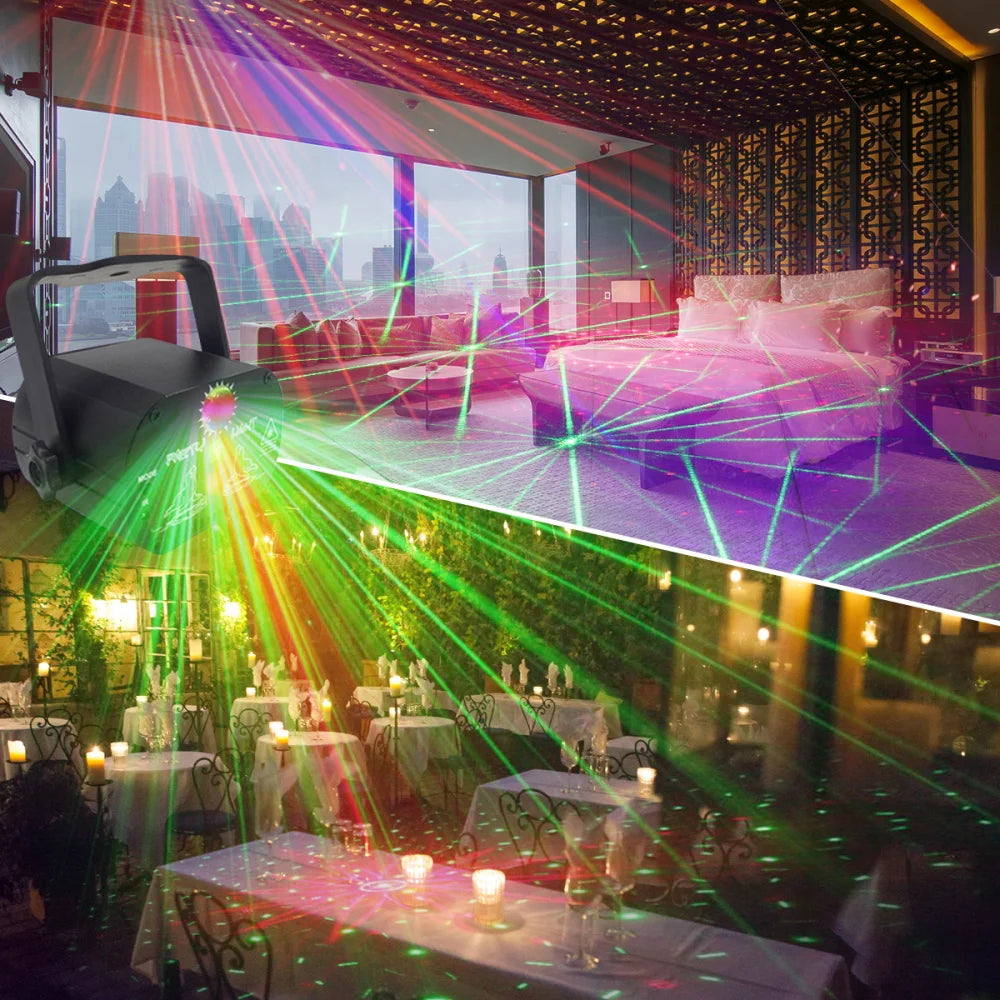Mini RGB Disco Projector