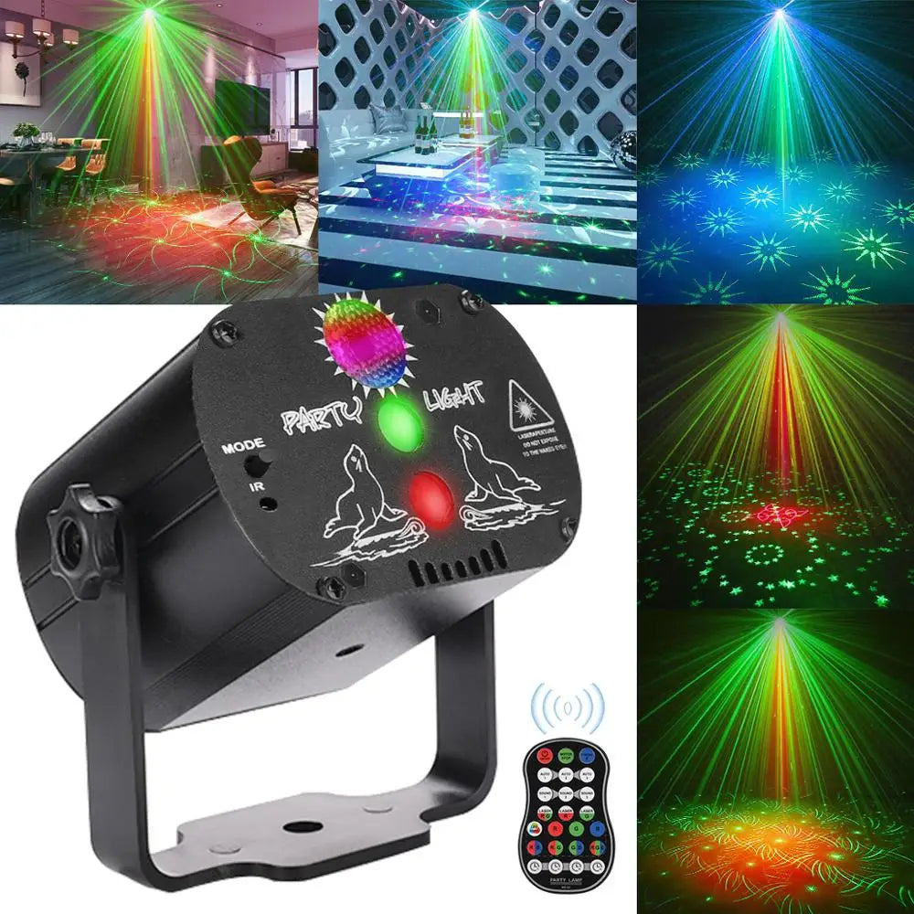 Mini RGB Disco Projector
